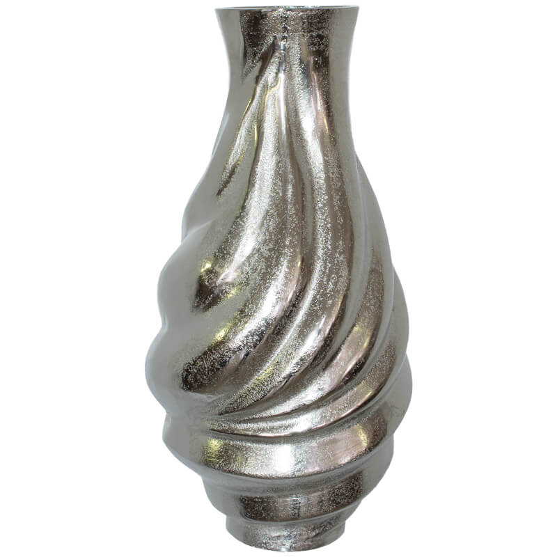 Manaco Nickle Vase - Carly Thella Interior