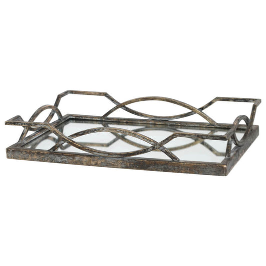 Bouldin Metal Tray - Carly Thella Interior