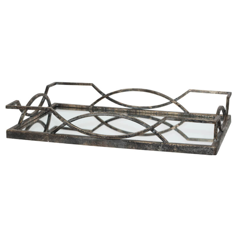 Bouldin Metal Tray - Carly Thella Interior