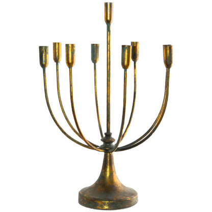 Rosdorf Rustic Gold 9-Arm Lite Candelabra