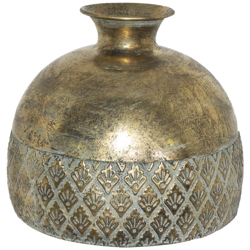 Deccan Antique Metal Pot