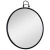 Atlas Round Hanging Wall Mirror