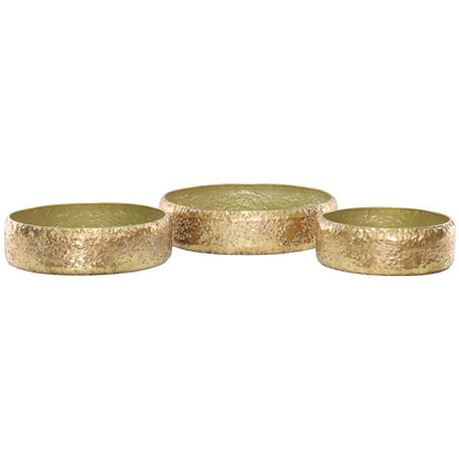 Aurelia Hammered Decorative Bowl – Luxe Gold Finish