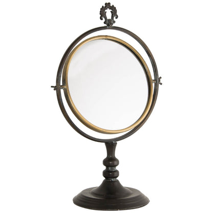 Deborah Vintage Standing Oval Mirror