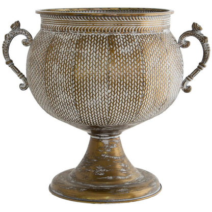 Opma Pedestal Handled Pot Vase