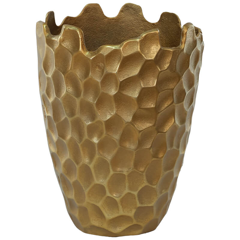 Honeycomb Textured Vase