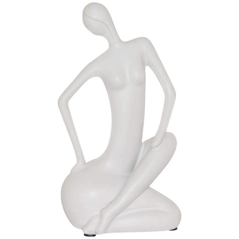 Crossleg Lady Figurine