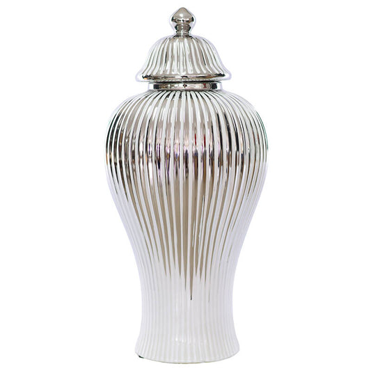 Elysian Luxe Ribbed Ginger Jar