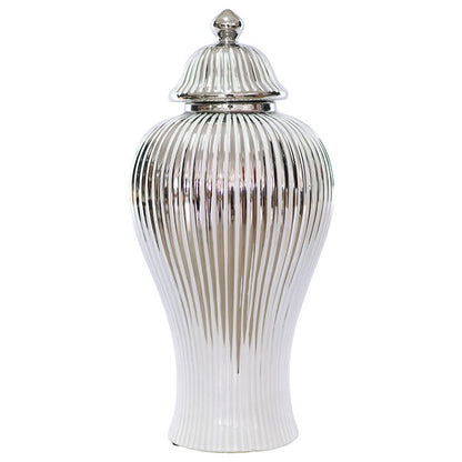 Elysian Luxe Ribbed Ginger Jar