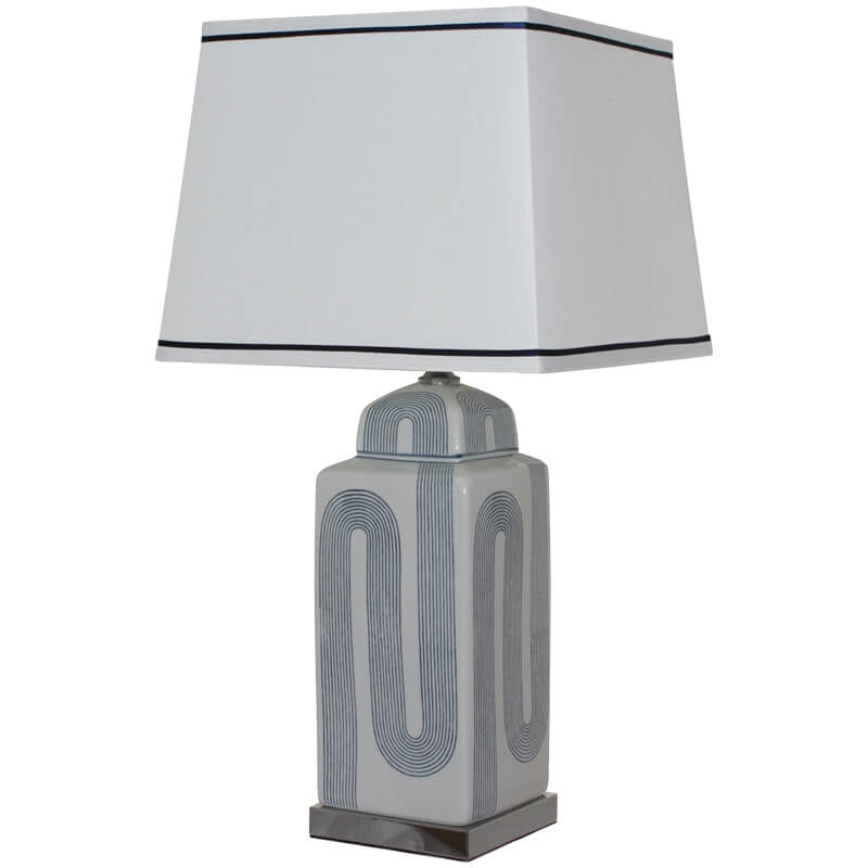 Flinn Ceramic Mid Century Modern Table Lamp