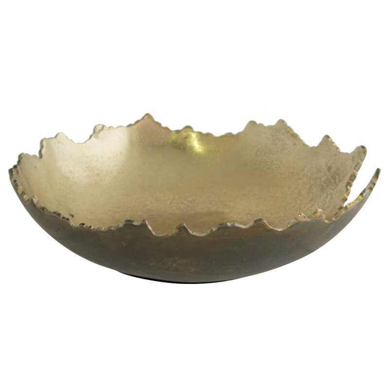 Farris Metal Decorative Bowl Small