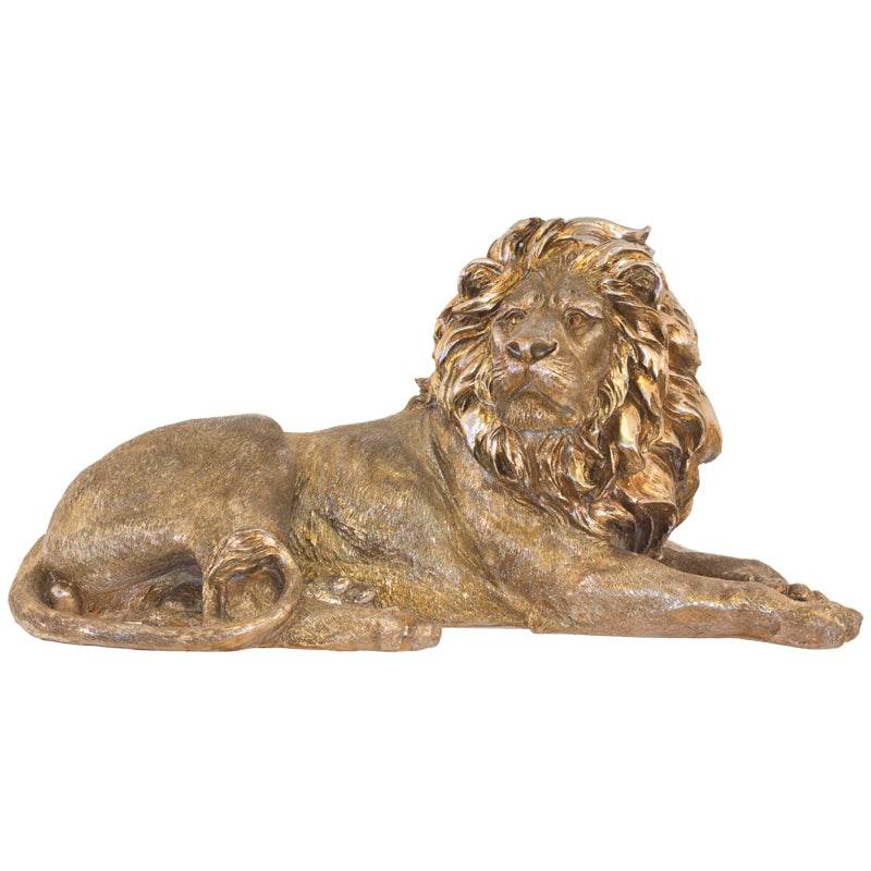 Giant Lion Statue - Carly Thella Interior