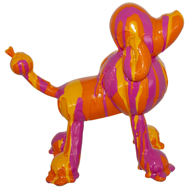 Foxy Poodle Balloon Figurine