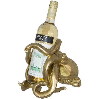 Octopus Wine Bottle Rack - Carly Thella Interior