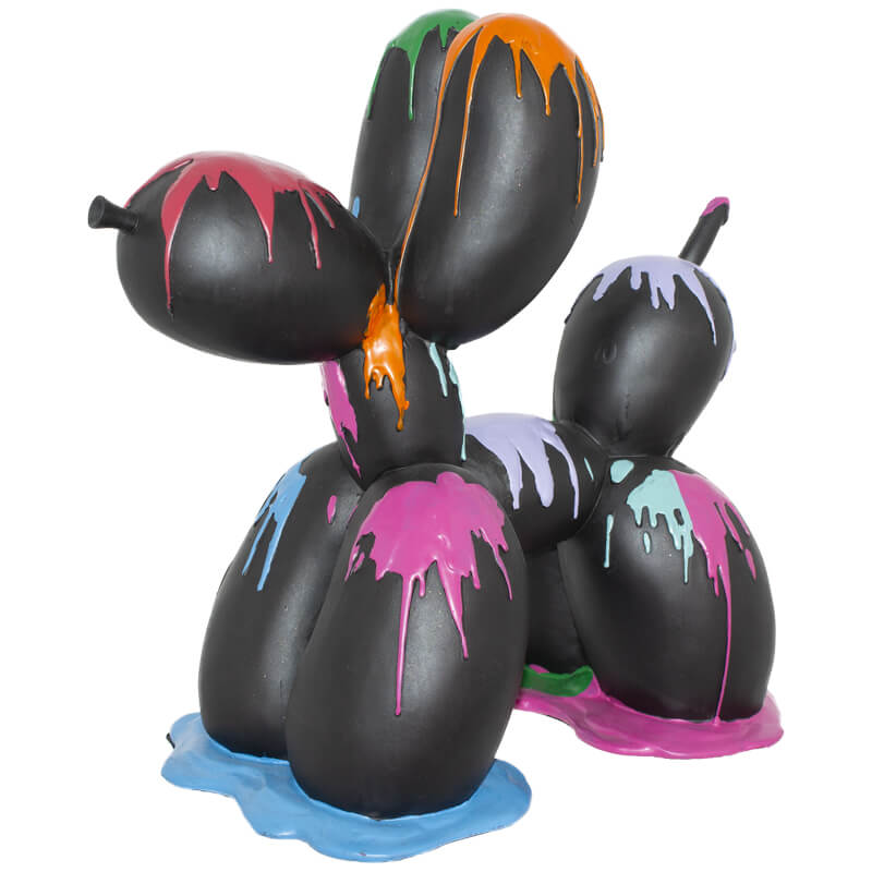 Socrate Graffiti Ballon Dog Figurine - Carly Thella Interior