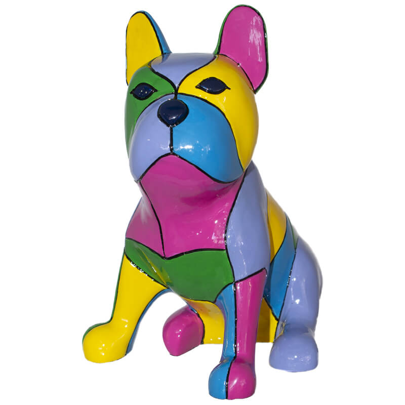 Boston Terrier  Pop Art Figurine