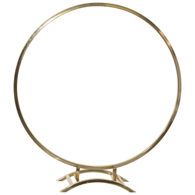 Circle Metal Gold Stand