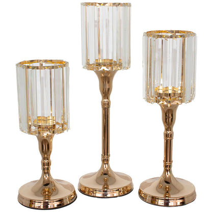 Maia Gold Candle Holders