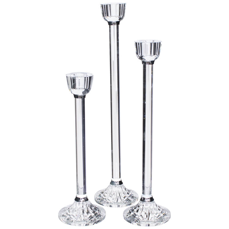 Mayfair Glass Candle Holders