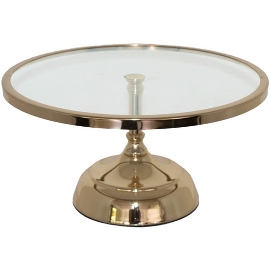 Tre's Gold Cake Stand