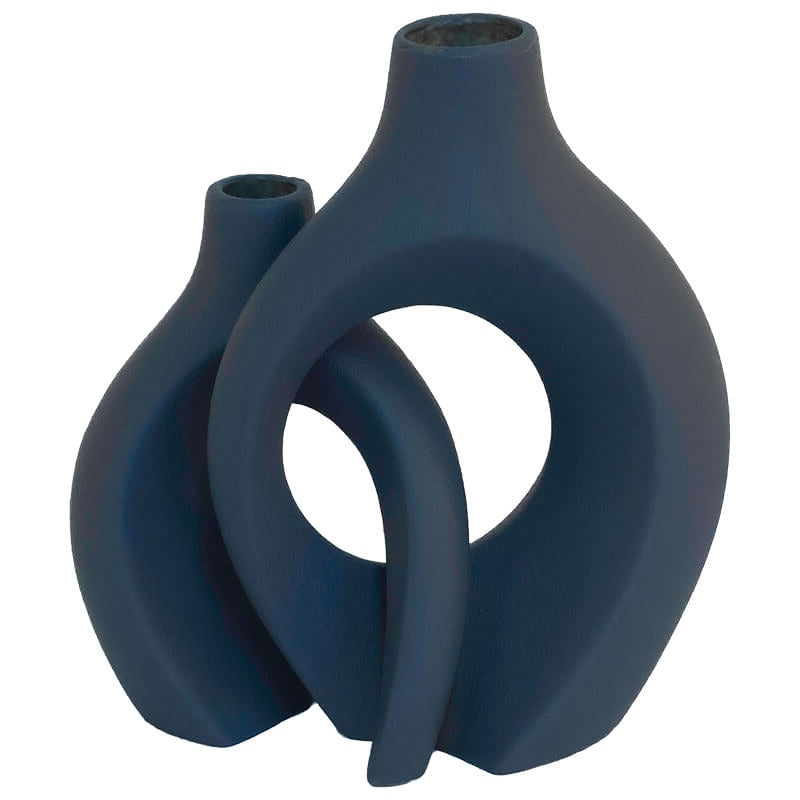 Jarron Dual Modern Ceramic Vase Set