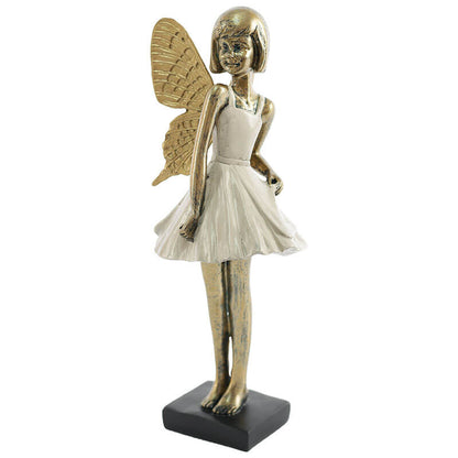 Gold Fairy Figurines – Whimsical Decorative Statues for Home and Gift Ideas