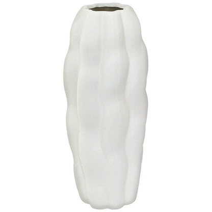 Solstice Sculpted Ceramic Vase Trans Natal