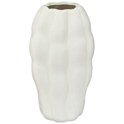 Solstice Sculpted Ceramic Vase Trans Natal