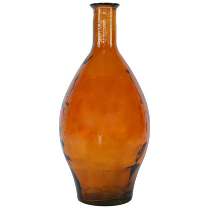 Bruin Amber Glass Decorative Vase