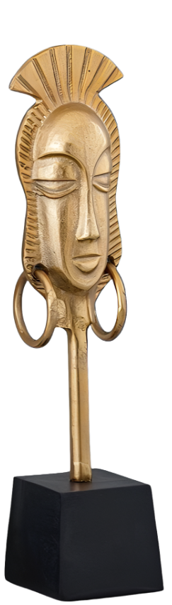 Nubia Face Sculpture