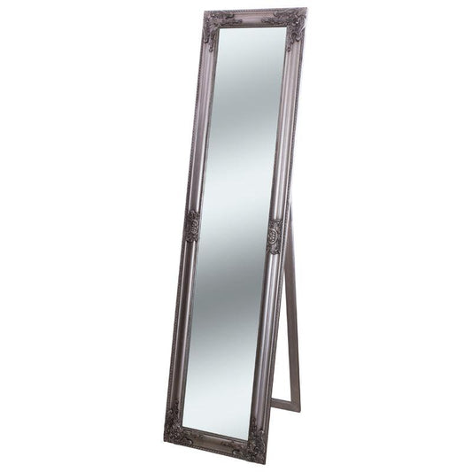 Chevial Antique Silver Standing Mirror