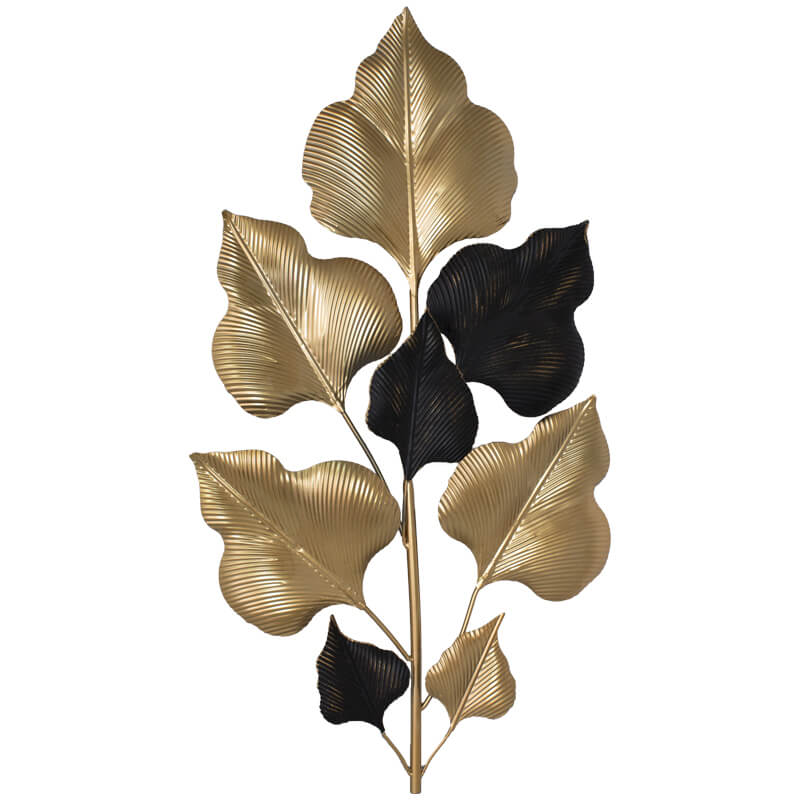 Wonderburst Metal Leaf Wall Plaque