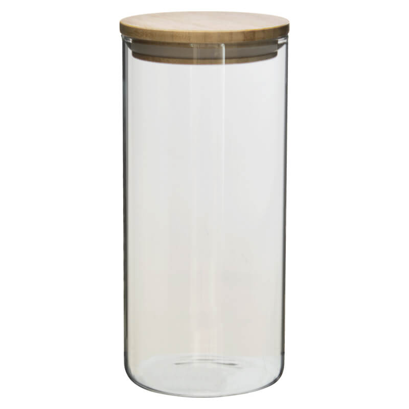 Alexie Jar with Wood Lid