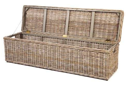 Marunga Natural Woven Rattan Storage Trunk Jumbo