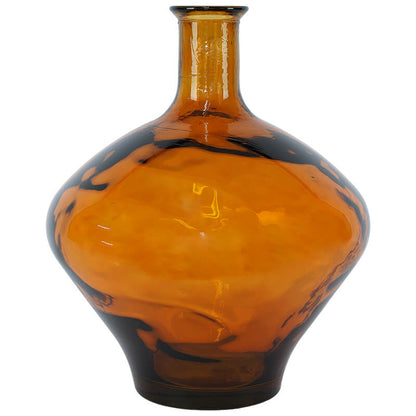 Bruin Amber Glass Decorative Vase