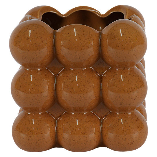 Modern Bubble Vase – Cube Design (Multiple Colours)