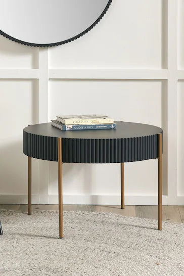 New York Contemporary Round Coffee Table