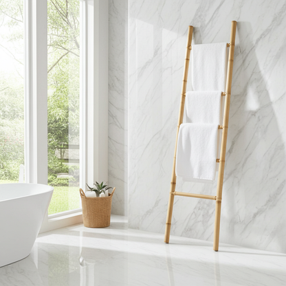 Boho Bamboo Straight Ladder