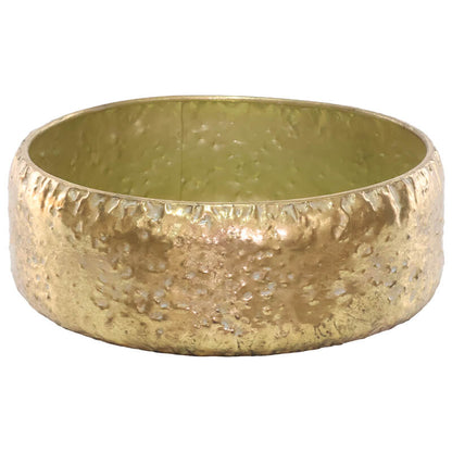 Aurelia Hammered Decorative Bowl – Luxe Gold Finish