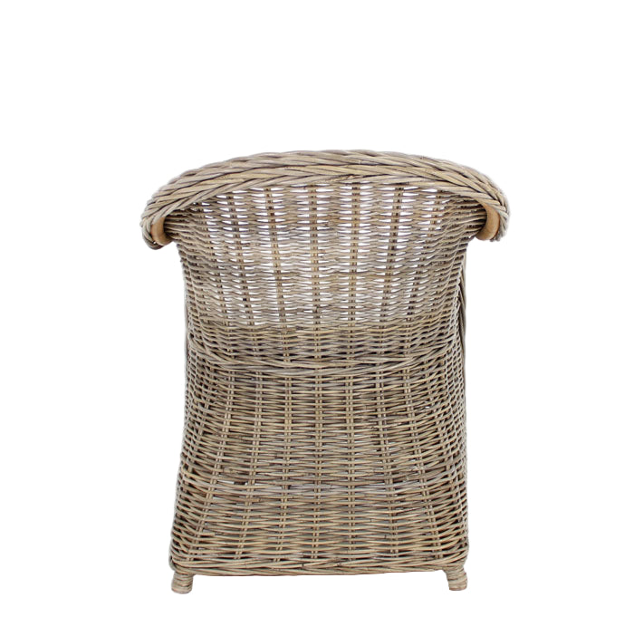 Kubu Natural Woven Rattan Armchair – Handcrafted Accent Chair Jumbo