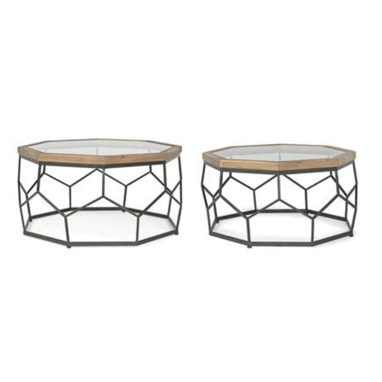 Woundley Set Of Two Coffee Table - Carly Thella Interior