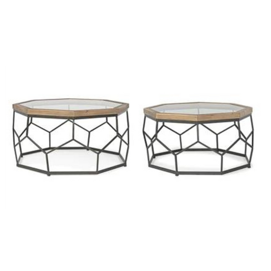 Woundley Set Of Two Coffee Table - Carly Thella Interior