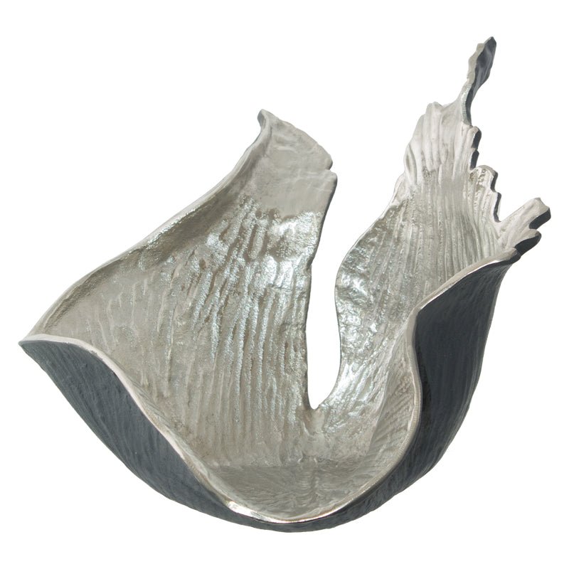 Oragami Embossed Nickle Bowl - Carly Thella Interior