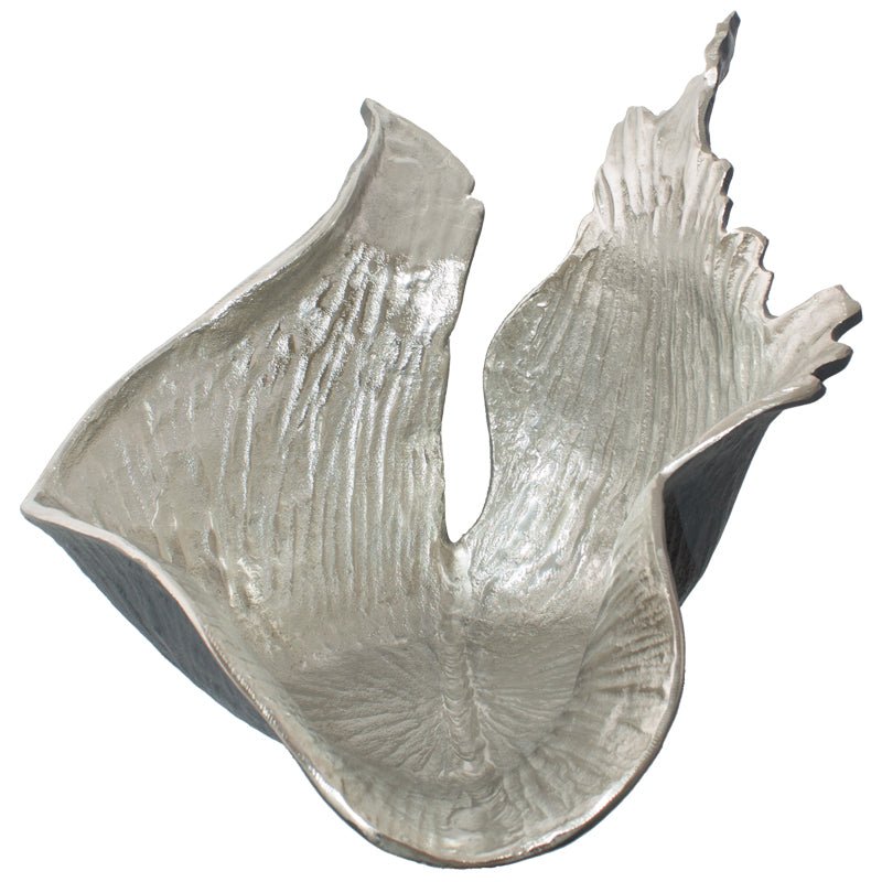 Oragami Embossed Nickle Bowl - Carly Thella Interior