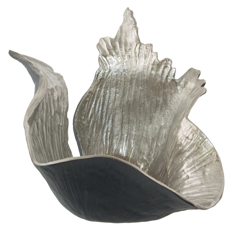 Oragami Embossed Nickle Bowl - Carly Thella Interior